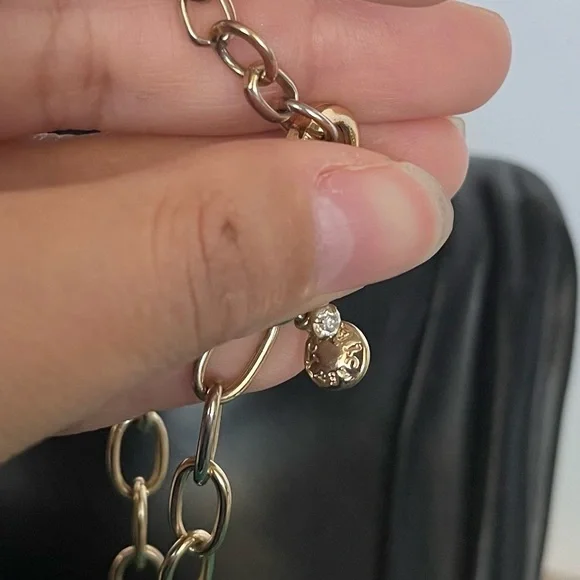 J crew flower statement crystal rhinestone necklace - Picture 5 of 7